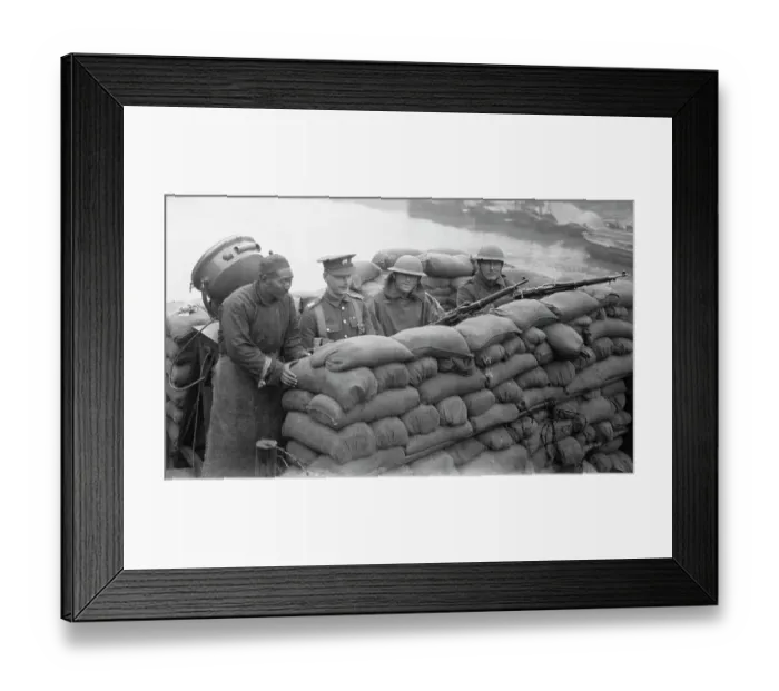 Framed Print : Chinese Man Finds Protection Framed Print : Chinese Man Finds Protection