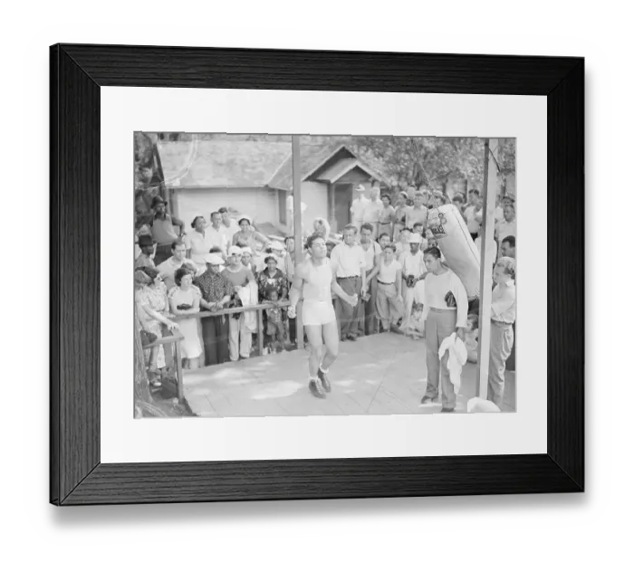 Framed Print : Joe Louis Jumping Rope Framed Print : Joe Louis Jumping Rope