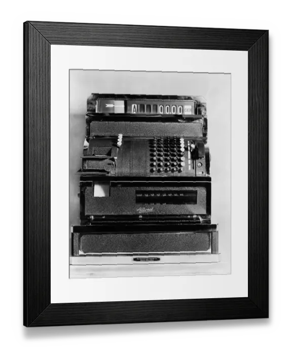 Framed Print : Cash Register Framed Print : Cash Register