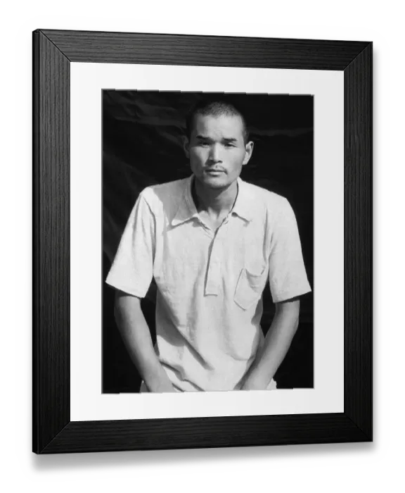 Framed Print : Portrait of Sadao Miyazaki