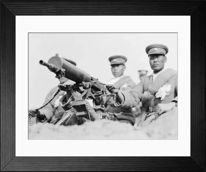 Framed Print : Modern Machine Gun Framed Print : Modern Machine Gun