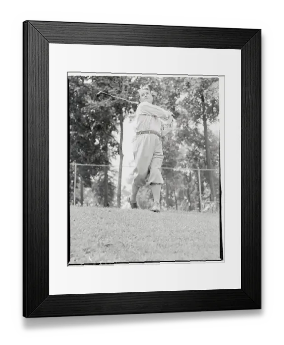 Framed Print : Golfer Gene Sarazen Framed Print : Golfer Gene Sarazen