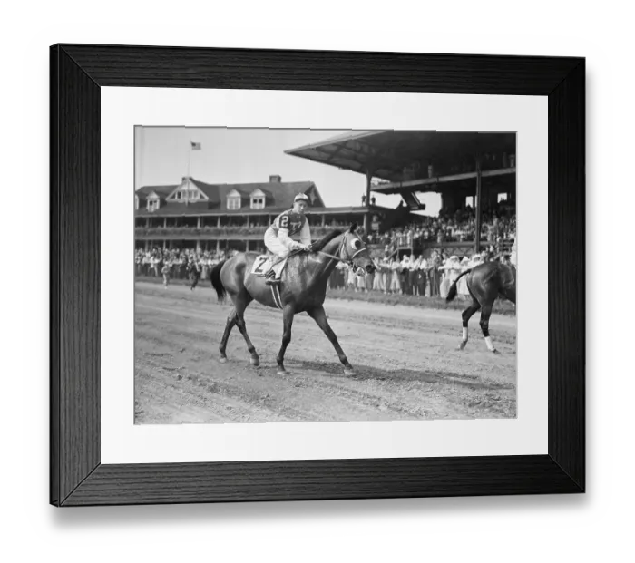 Framed Print : Red Pollard on Winning Horse Seabiscuit Framed Print : Red Pollard on Winning Horse Seabiscuit