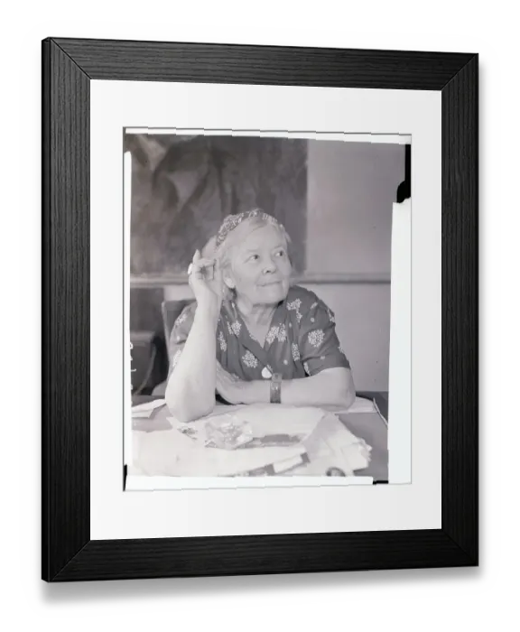 Framed Print : Communist Revolutionary Mother Bloor