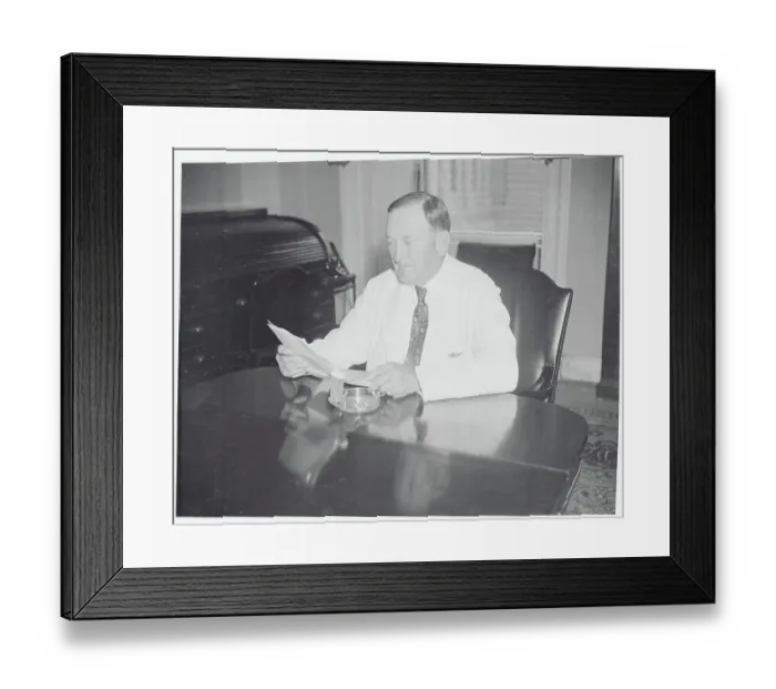 Framed Print : Joseph Robinson Studying Court Documents Framed Print : Joseph Robinson Studying Court Documents