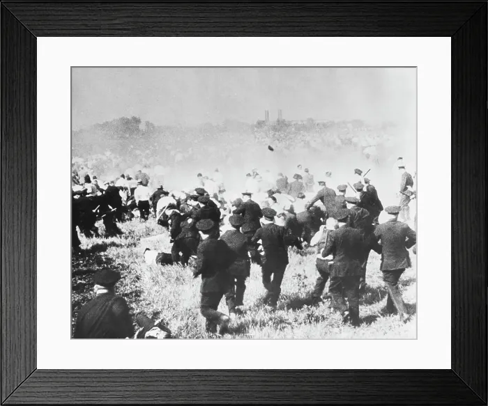 Framed Print : Use Newsreel as Evidence in Senate Riot Hearing Framed Print : Use Newsreel as Evidence in Senate Riot Hearing