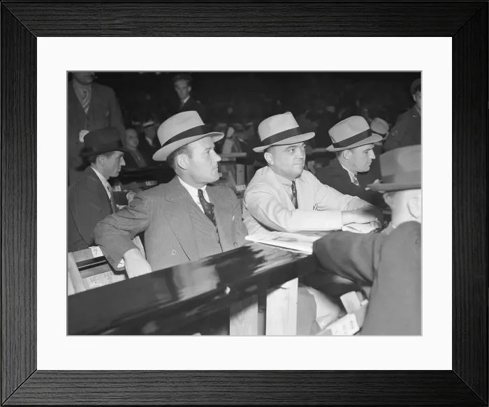 Framed Print : J. Edgar Hoover with his Assistant Clyde Tolson Framed Print : J. Edgar Hoover with his Assistant Clyde Tolson