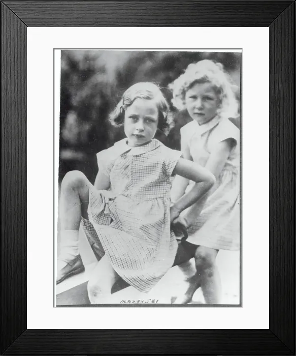 Framed Print : Princess Ragnhild and Princess Astrid Framed Print : Princess Ragnhild and Princess Astrid
