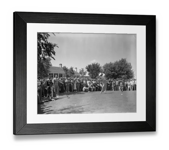 Framed Print : Sam Snead Driving From Tee Framed Print : Sam Snead Driving From Tee