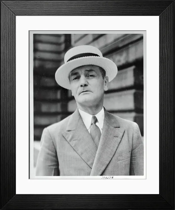 Framed Print : Portrait of James Brady