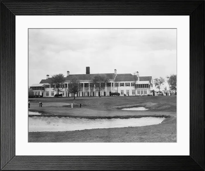 Framed Print : Clubhouse at Oakland Hills Golf Club Framed Print : Clubhouse at Oakland Hills Golf Club