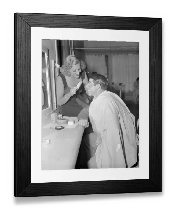 Framed Print : Joe DiMaggio Preparing for the Movie Camera Framed Print : Joe DiMaggio Preparing for the Movie Camera