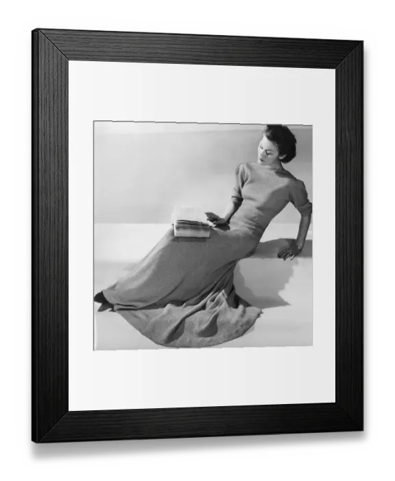Framed Print : Model in Dihabille Framed Print : Model in Dihabille