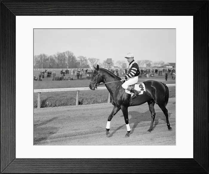 Framed Print : Charlie Kurtsinger on War Admiral Framed Print : Charlie Kurtsinger on War Admiral