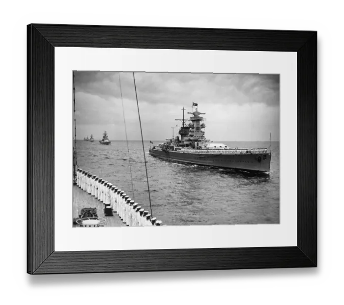Framed Print : German Battleship Admiral Graf Spee During British Coronation Parade Framed Print : German Battleship Admiral Graf Spee During British Coronation Parade