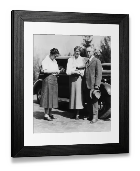 Framed Print : Eleanor Roosevelt at Grove Park Inn Framed Print : Eleanor Roosevelt at Grove Park Inn