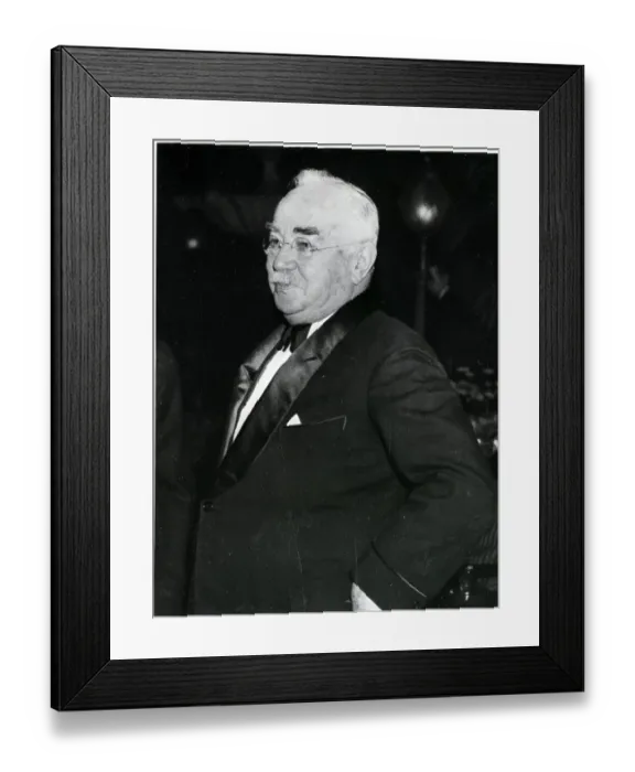 Framed Print : Milton S. Hershey, Candy Magnate Framed Print : Milton S. Hershey, Candy Magnate