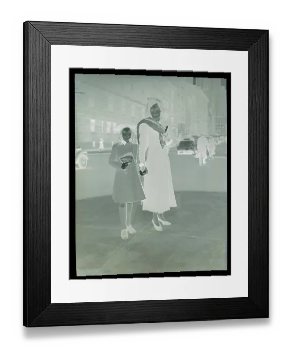 Framed Print : Princess Luciana and Daughter Mary Ann Outdoors Framed Print : Princess Luciana and Daughter Mary Ann Outdoors