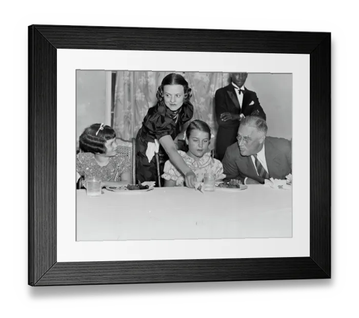 Framed Print : President Franklin D. Roosevelt Talking with Polio Patients Framed Print : President Franklin D. Roosevelt Talking with Polio Patients