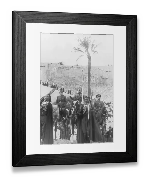 Framed Print : Mussolini Holding Sword Framed Print : Mussolini Holding Sword