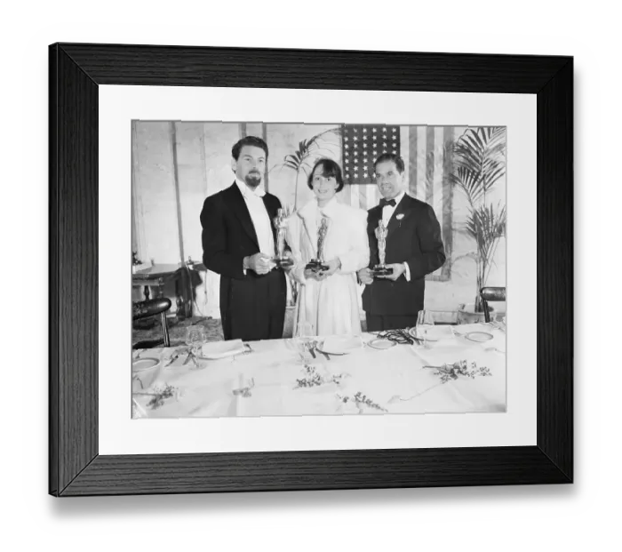 Framed Print : Luise Rainer, Paul Muni, And Frank Capra Framed Print : Luise Rainer, Paul Muni, And Frank Capra