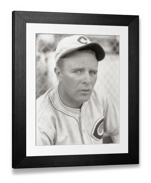 Framed Print : Portrait of John Vander Meer Framed Print : Portrait of John Vander Meer