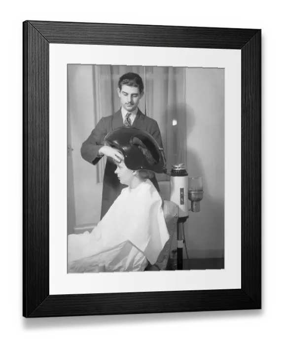 Framed Print : Along the Line in a Glamor Factory Framed Print : Along the Line in a Glamor Factory
