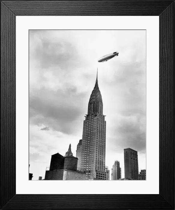 Framed Print : View Of The Chrysler Building Framed Print : View Of The Chrysler Building