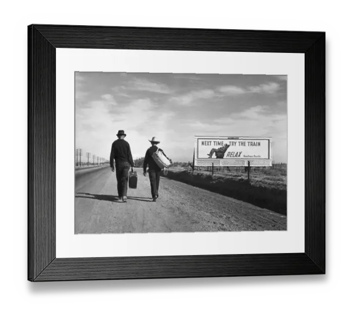 Framed Print : Not Going by Train Framed Print : Not Going by Train