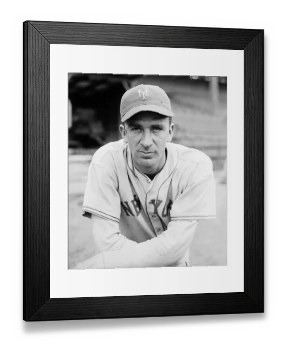 Framed Print : Carl Hubbell Closeup Framed Print : Carl Hubbell Closeup