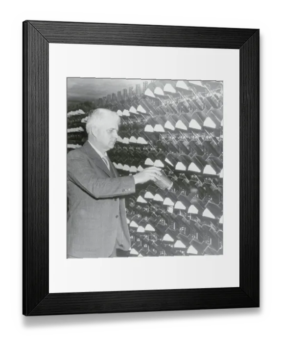 Framed Print : Clarence Saunders Stocking Displays Framed Print : Clarence Saunders Stocking Displays