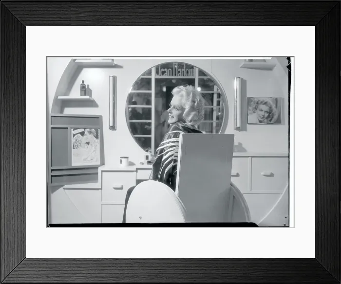 Framed Print : Jean Harlow as a Wax Figure Framed Print : Jean Harlow as a Wax Figure
