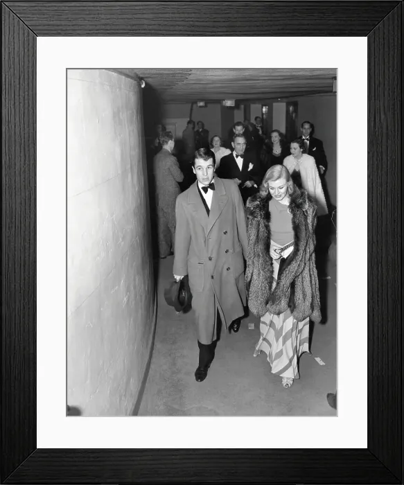 Framed Print : Alfred G. Vanderbilt with Ginger Rogers Framed Print : Alfred G. Vanderbilt with Ginger Rogers