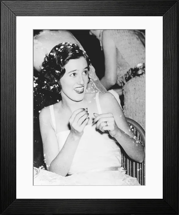 Framed Print : Barbara Cushing Laughing Framed Print : Barbara Cushing Laughing