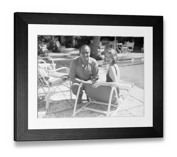 Framed Print : Mr. and Mrs. Douglas Fairbanks Framed Print : Mr. and Mrs. Douglas Fairbanks