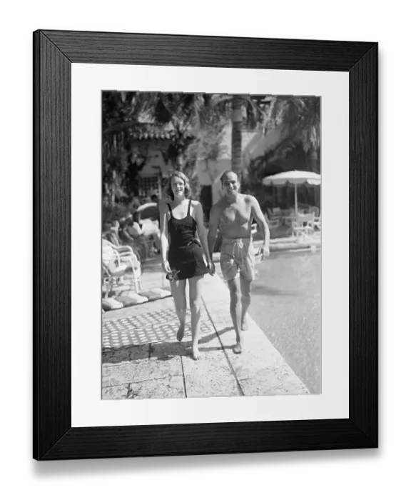Framed Print : Mr. and Mrs. Douglas Fairbanks Framed Print : Mr. and Mrs. Douglas Fairbanks