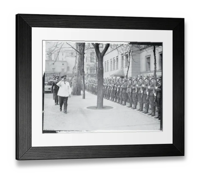 Framed Print : Hermann Goering Inspecting Soldiers Framed Print : Hermann Goering Inspecting Soldiers