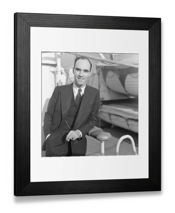Framed Print : Dr. Carl D. Anderson