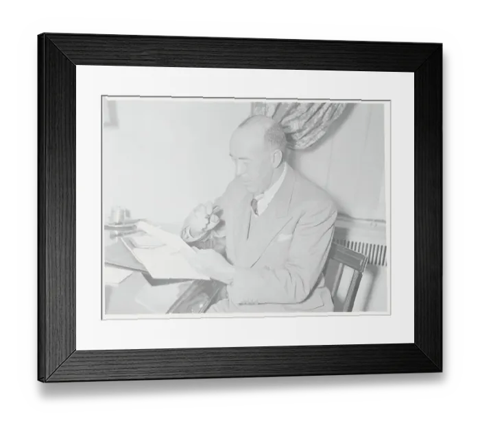 Framed Print : Edgar Rice Burroughs Writing Script Framed Print : Edgar Rice Burroughs Writing Script