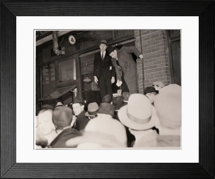 Framed Print : Roy L. Reuther Addressing Crowd Framed Print : Roy L. Reuther Addressing Crowd
