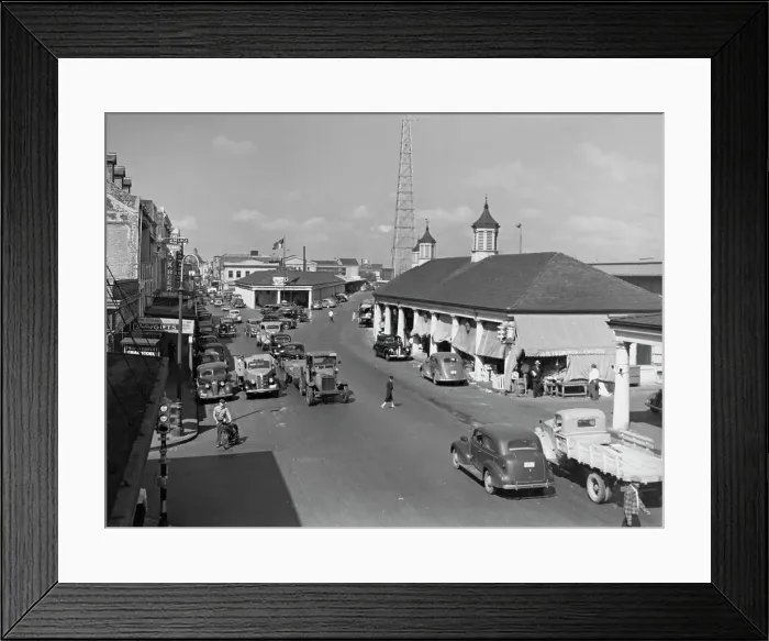 Framed Print : French Market Framed Print : French Market