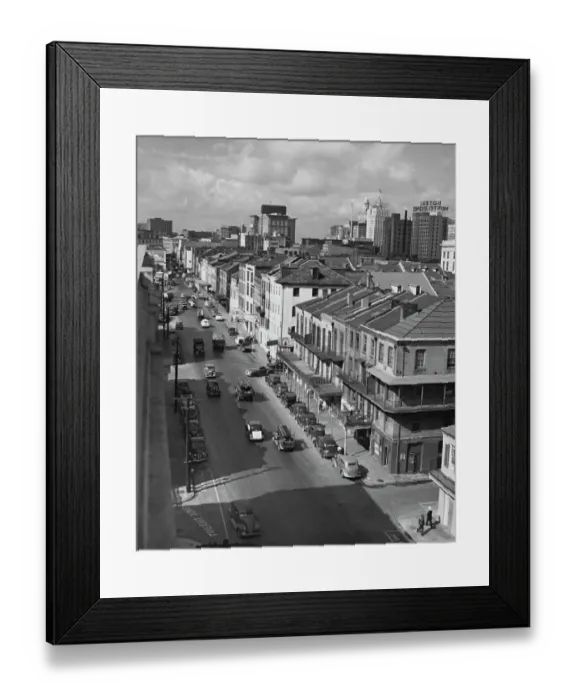Framed Print : Decatur Street Framed Print : Decatur Street
