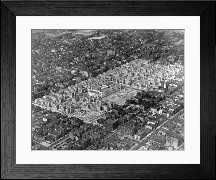 Framed Print : Ten Eyck Houses, Brooklyn Framed Print : Ten Eyck Houses, Brooklyn