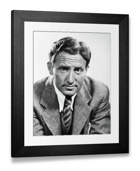 Framed Print : Spencer Tracy Framed Print : Spencer Tracy