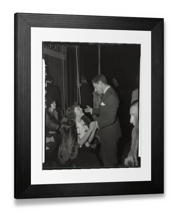 Framed Print : Mike Romanoff Holding Dixie Dunbar's Hand Framed Print : Mike Romanoff Holding Dixie Dunbar's Hand