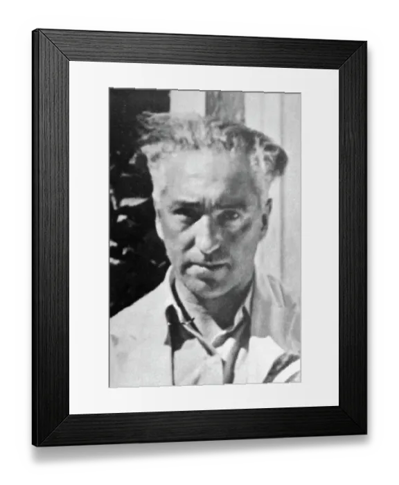 Framed Print : Close Up Portrait of Wilhelm Reich Framed Print : Close Up Portrait of Wilhelm Reich