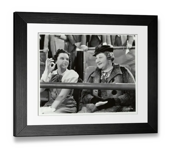 Framed Print : Judy Garland and Sophie Tucker Framed Print : Judy Garland and Sophie Tucker