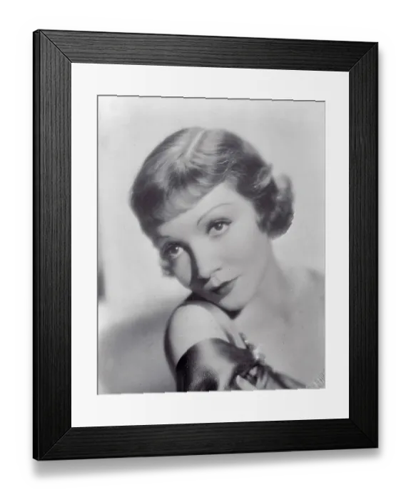 Framed Print : Portrait of Claudette Colbert Framed Print : Portrait of Claudette Colbert