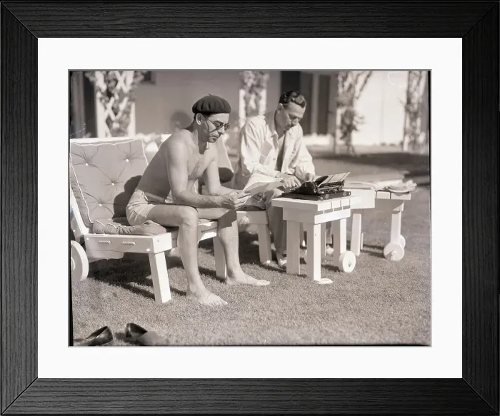 Framed Print : Eddie Cantor and Sidney Fields Framed Print : Eddie Cantor and Sidney Fields