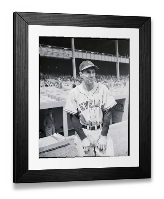 Framed Print : Bob Feller Waist-Up Portrait Framed Print : Bob Feller Waist-Up Portrait